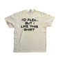 Delta I'd Flex But I Like This Shirt White Tshirt - Medium - 21" x 28"
