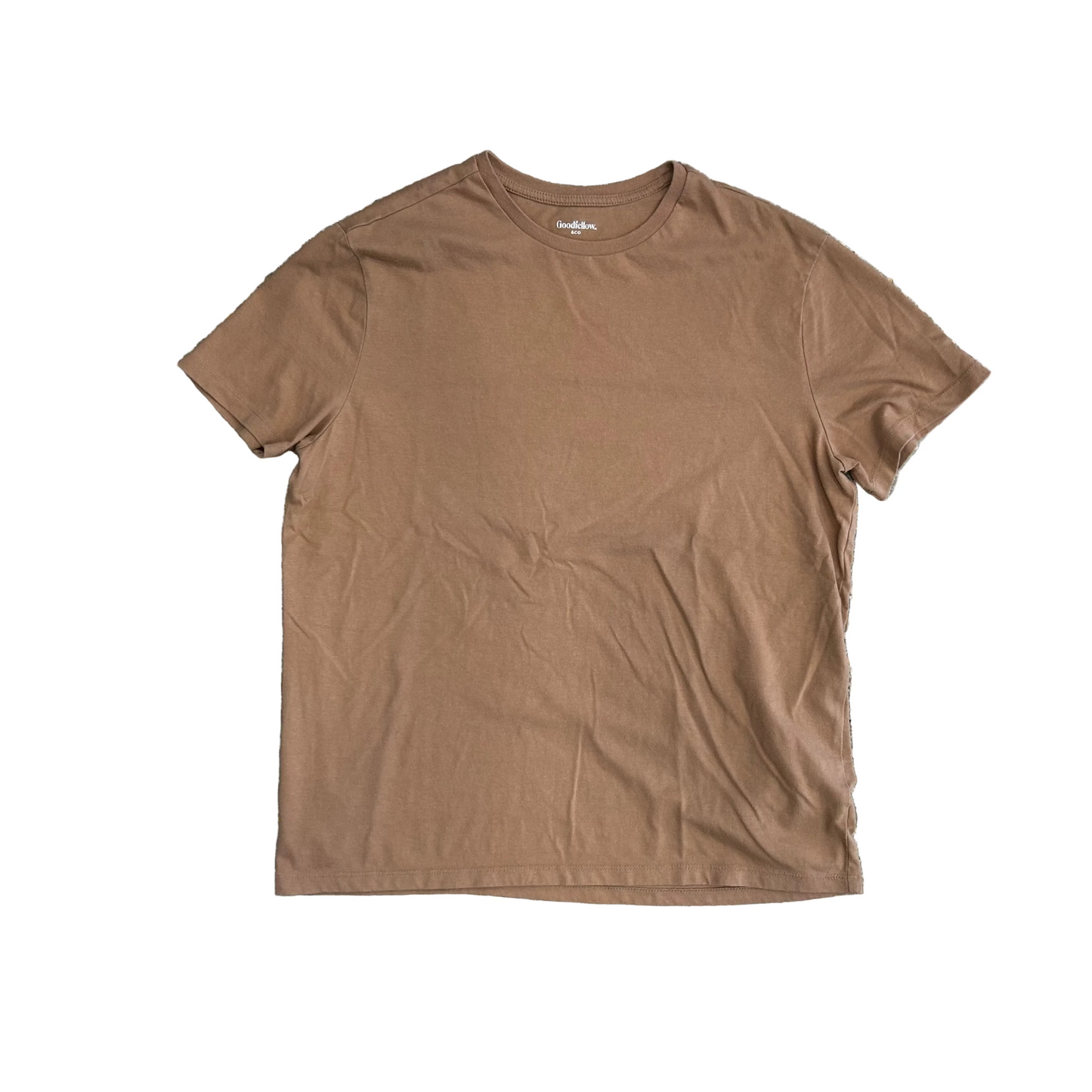 Goodfellow Lyndale Tee Brown Blank Tshirt - Large - 22" x 27"