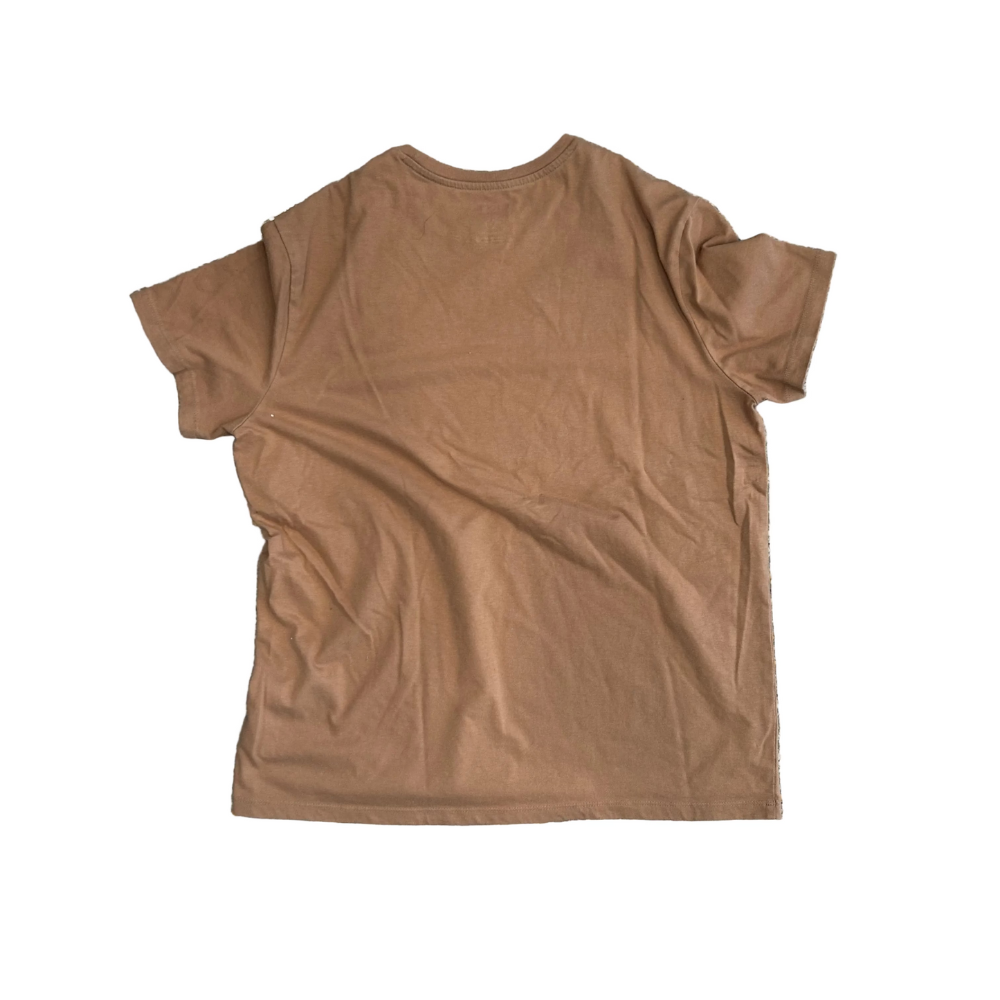 Goodfellow Lyndale Tee Brown Blank Tshirt - Large - 22" x 27"
