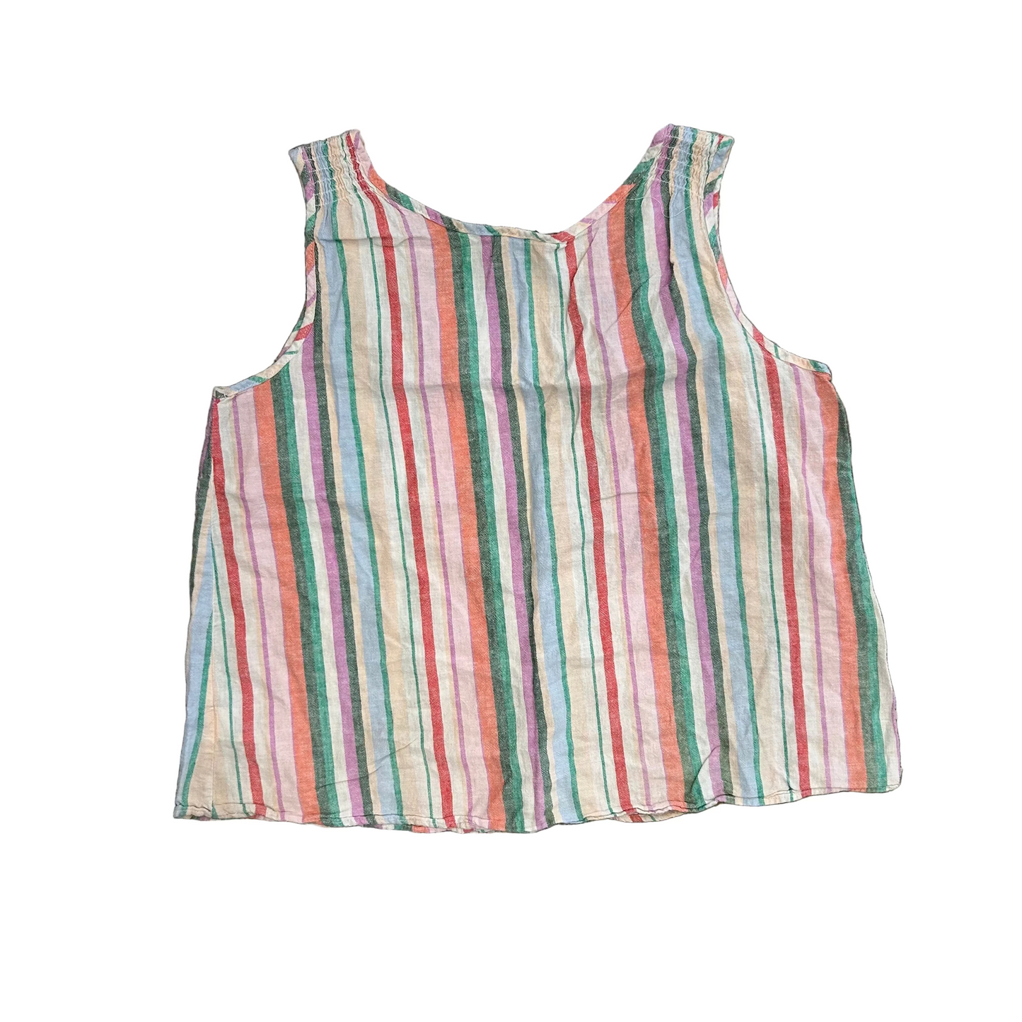 Time and Tru Multicolor Tanktop Shirt - Medium - 21" x 23"