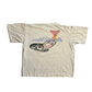 80/90's Patagonia Fish White Distressed Tshirt - Large - 22" x 23"