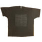 90’s FOTL Best Alphabet Black Grey Faded 50/50 Cotton Polyester Tshirt - Large - 23.5" x 27.5"