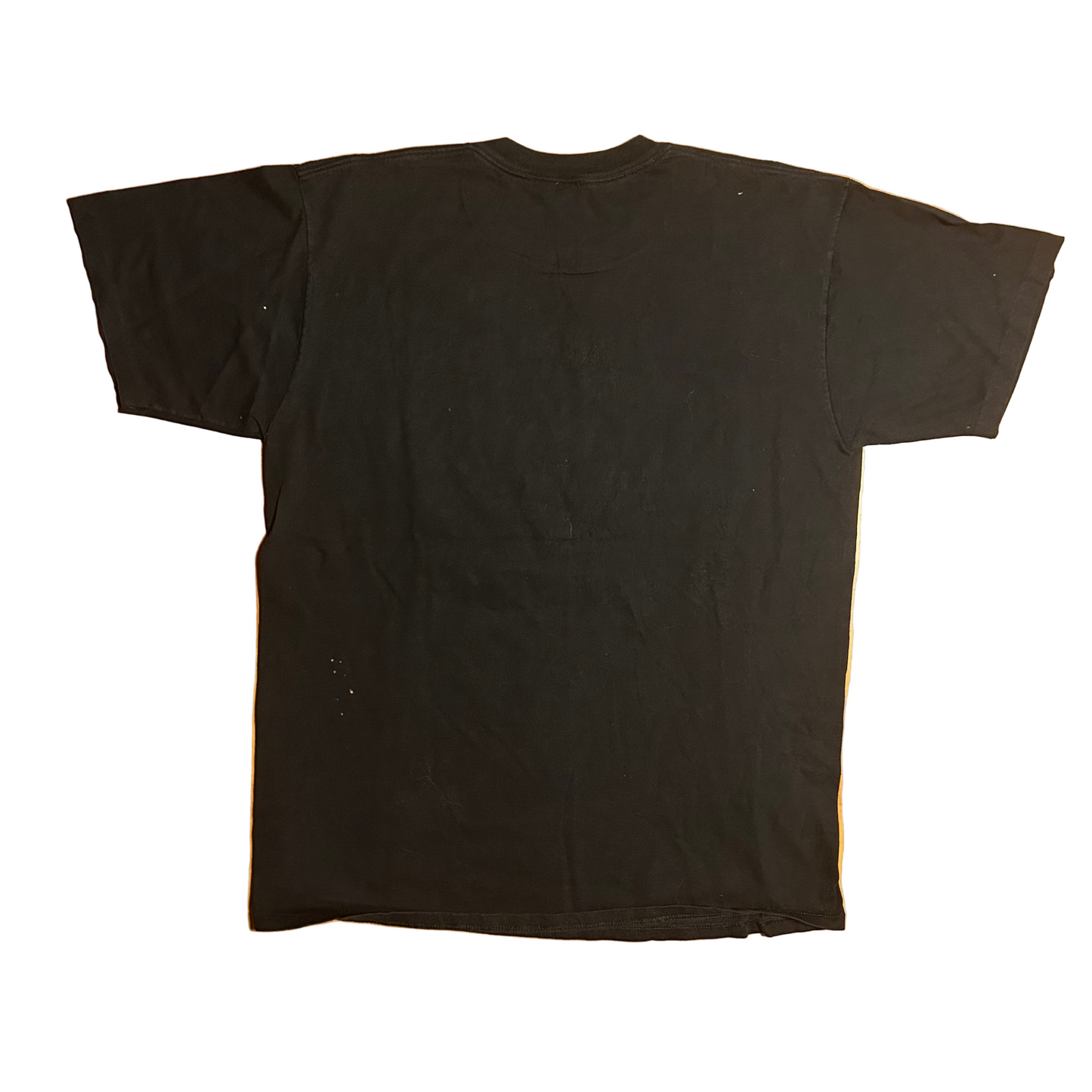 90’s Jerzees Nothing Performs Like An American Autolite Plugs the Imports Black Combed Cotton Tshirt - Large - 23" x 31.5"