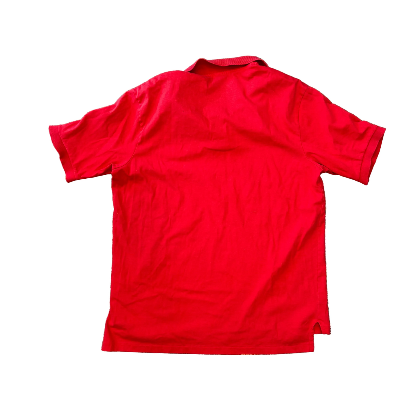 80/90’s Velva Sheen Santa Clara University Red Polo Shirt - Large - 22.5" x 29.5"