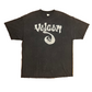 Volcom Surf Black Grey Faded Cotton Tshirt - Large - 23" x 30"