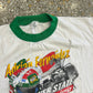 Adrian Fernandez Quaker State Racing White Green Tshirt - Large - 23" x 27.5"