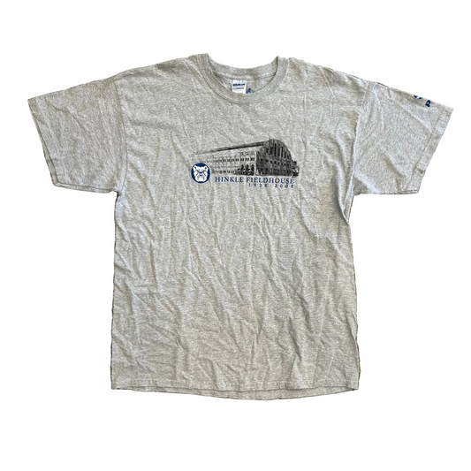 Gildan Butler University Hinkle Fieldhouse Grey Tshirt - Large - 22" x 31"