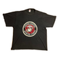 80’s Soffee Shirts United States Marine Corps Logo Military Black 50/50 Cotton Polyester Tshirt - XLarge - 25" x 29"