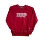 Champion IUP Red Crewneck Sweatshirt - Large - 22" x 28"