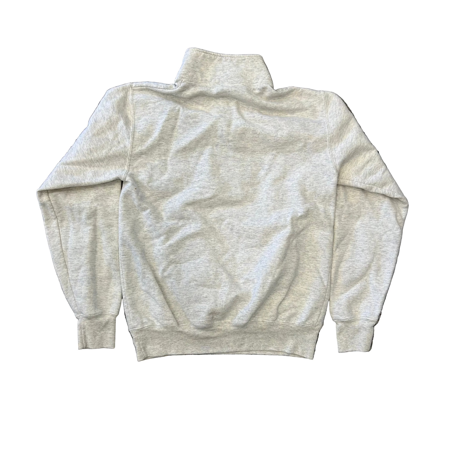 Champion Purdue University Grey Quarter Zip Sweatshirt - Small - 19" x 23"