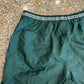 90's Umbro Green Nylon Shorts - 32" x 5.5"
