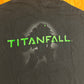 Gildan Heavy Cotton Titanfall EA Xbox Console Gaming Black Cotton Tshirt - Large - 23" x 29"