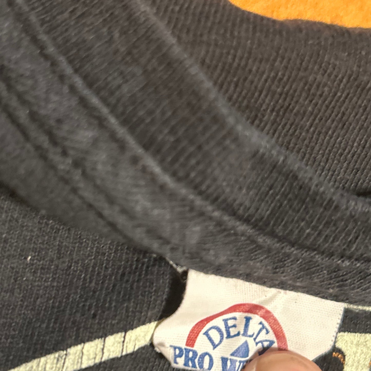 Delta Pro Weight No Limits Texas Car Club Motor Speedway Drive Hard Skull Black Cotton Tshirt - XLarge - 24.5" x 29"