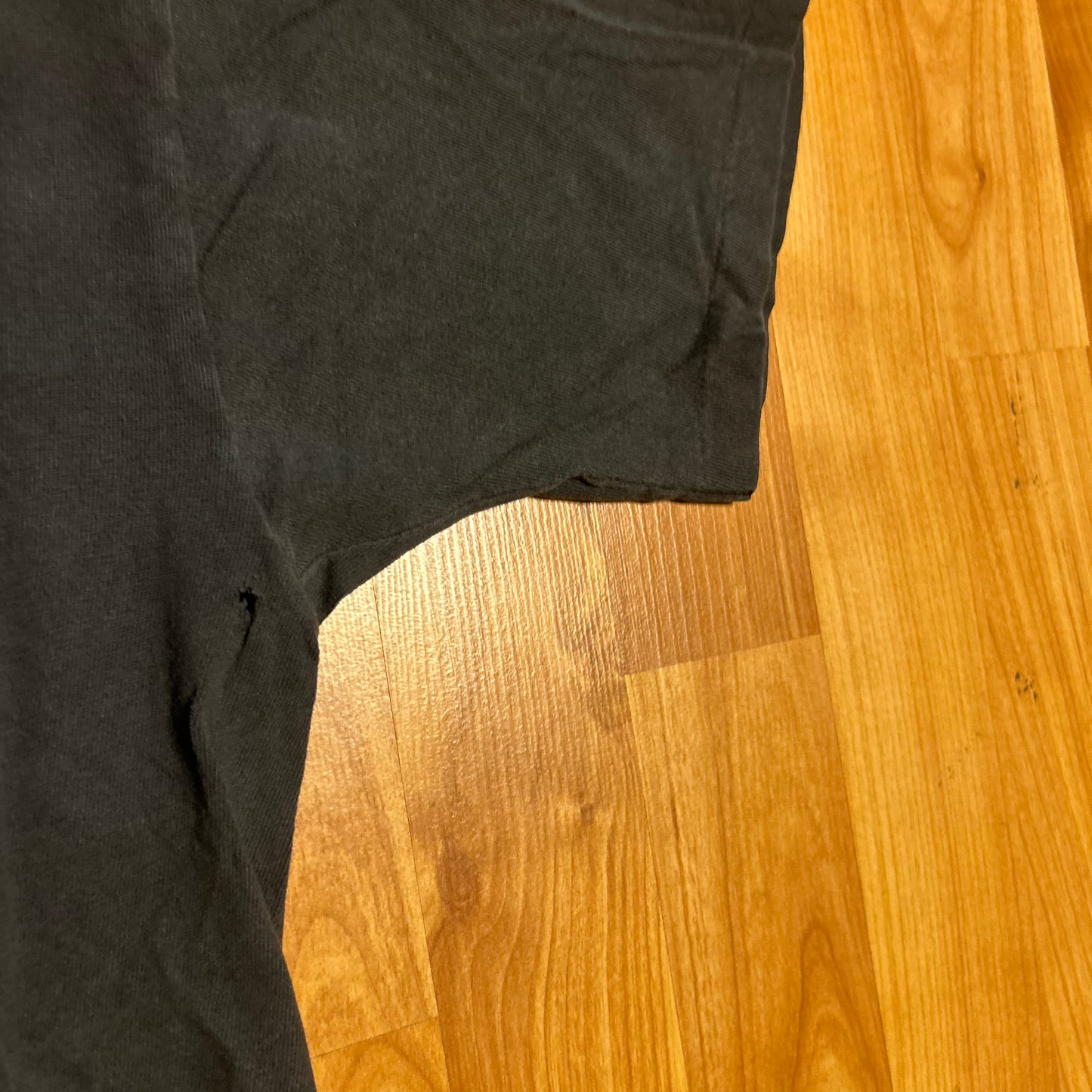 90’s Soffee Choice Operation Uphold Democracy Black Grey Distressed Faded Cotton Tshirt - XSmall - 17.5" x 26"