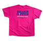 Jerzees Silver Dipper West Lafayette Ice Cream Pink Tshirt - XLarge - 25" x 30"