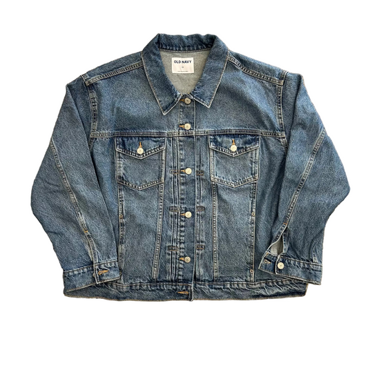 Old Navy Denim Jean Button Jacket - XLarge - 26.5" x 22"