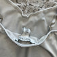 White Black House Market Lace White Tank Top Shirt - XSmall - 17" x 22"