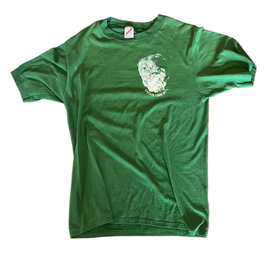 90’s Jerzees Glen Acres Choir Green Phart Merch Tshirt - Small - 19" x 29"