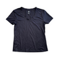 Athletic Black Scoop Neck Tshirt - XSmall - 17" x 22"