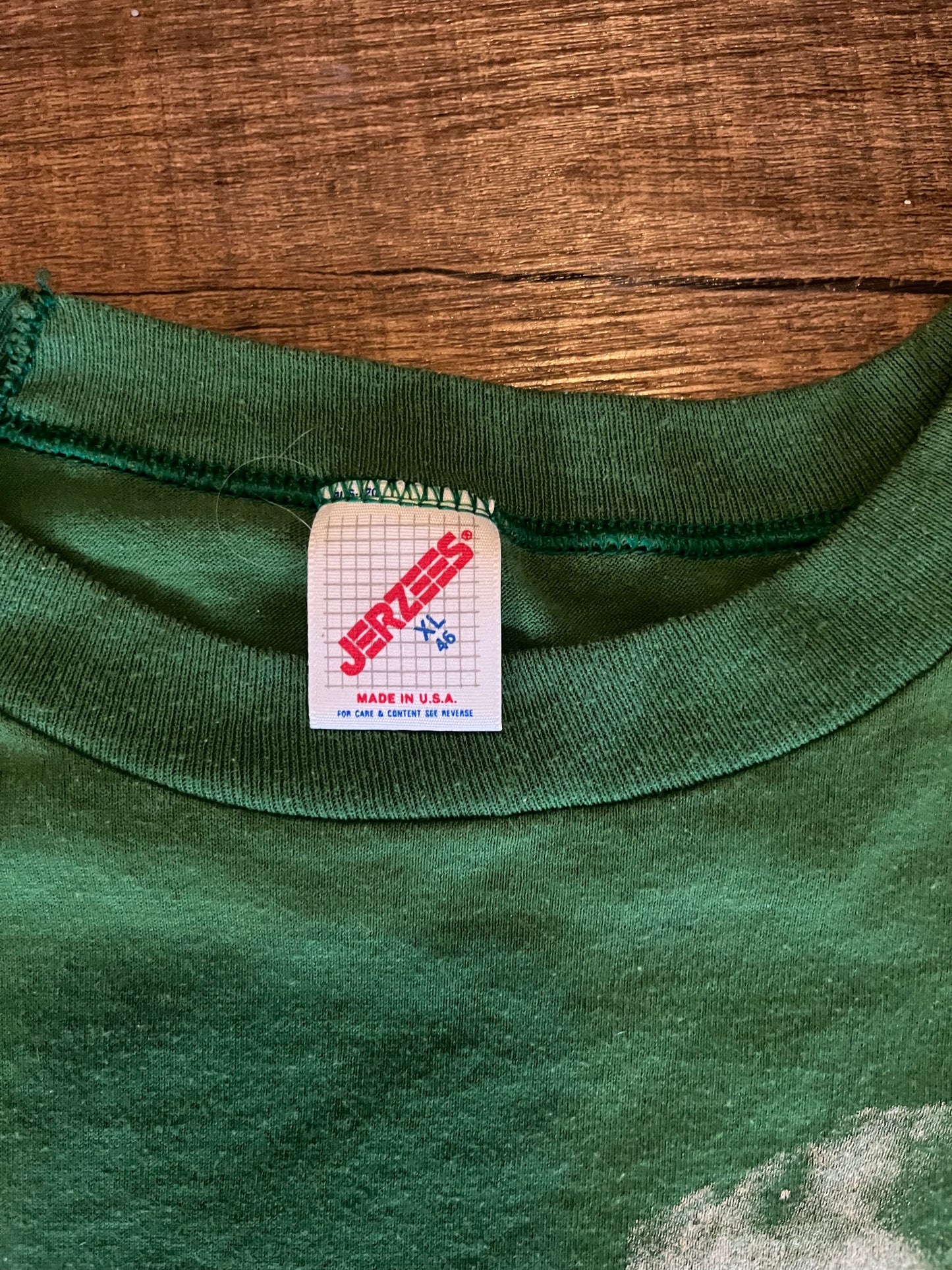 90’s Jerzees Glen Acres Choir Green Phart Merch Tshirt - Small - 19" x 29"