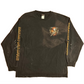Harley Davidson Motorcycles 2007 Live the Legend Bumpus Collierville Tennessee Black Grey Faded Painter Longsleeve Shirt - Large - 23" x 30"