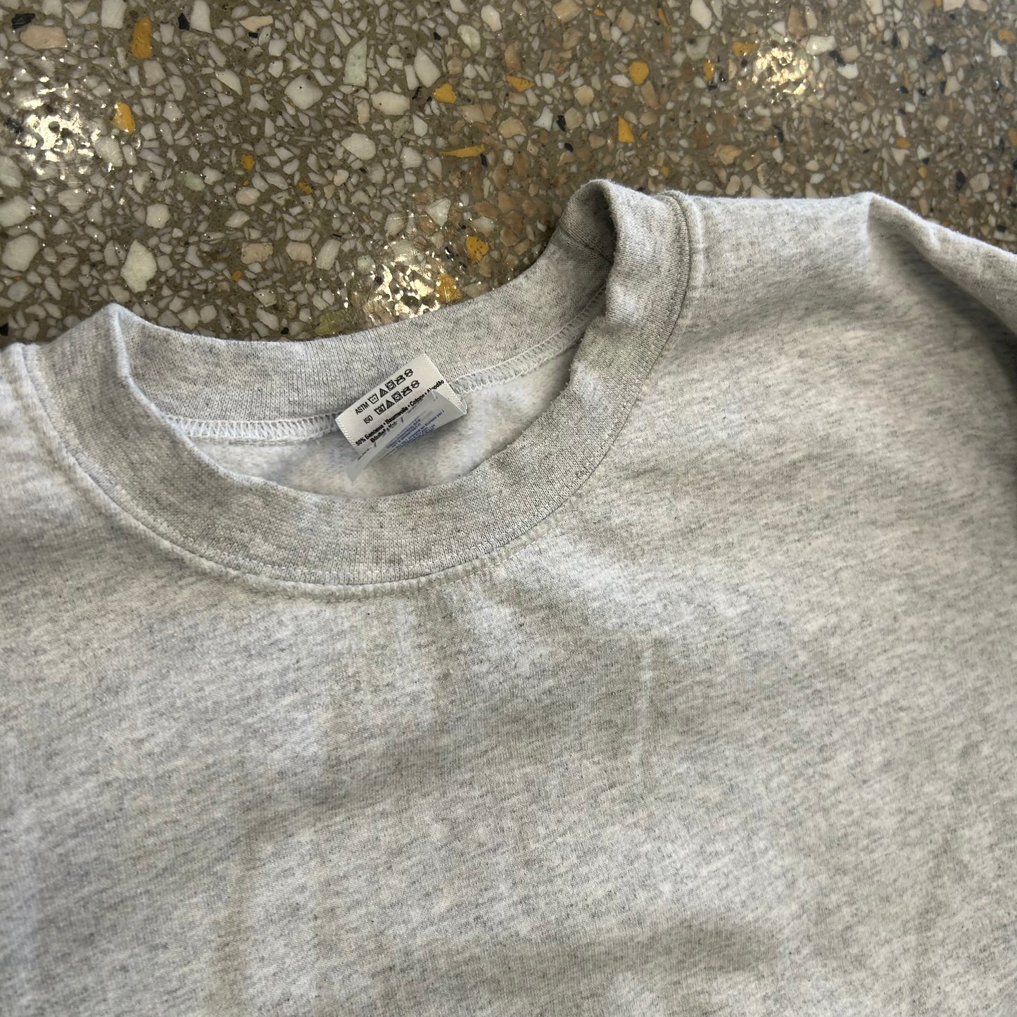 Gildan Grey Blank Crewneck Sweatshirt - XLarge - 27" x 29"