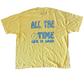 90’s Hanes Heavyweight God is Good All the Time Yellow Tshirt - Large - 23.5" x 28"