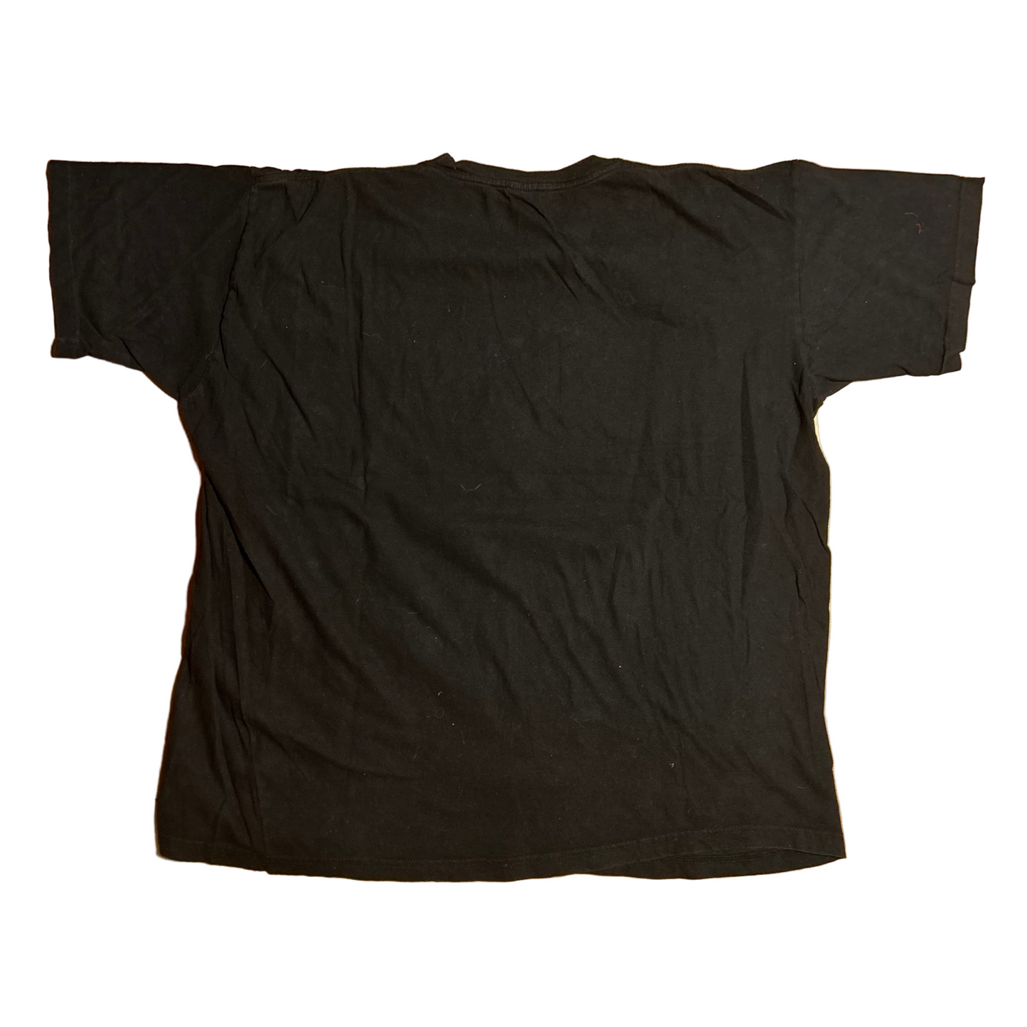 Jon Lauren Warning Choking Hazard Small Parts Sign Black Cotton Tshirt - XLarge - 29" x 31"