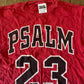 90’s Tultex Psalm 23 Red Tshirt - XSmall - 17" x 22"