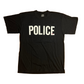 90’s Rothco Police Black 50/50 Cotton Polyester Tshirt - Medium - 21" x 29"