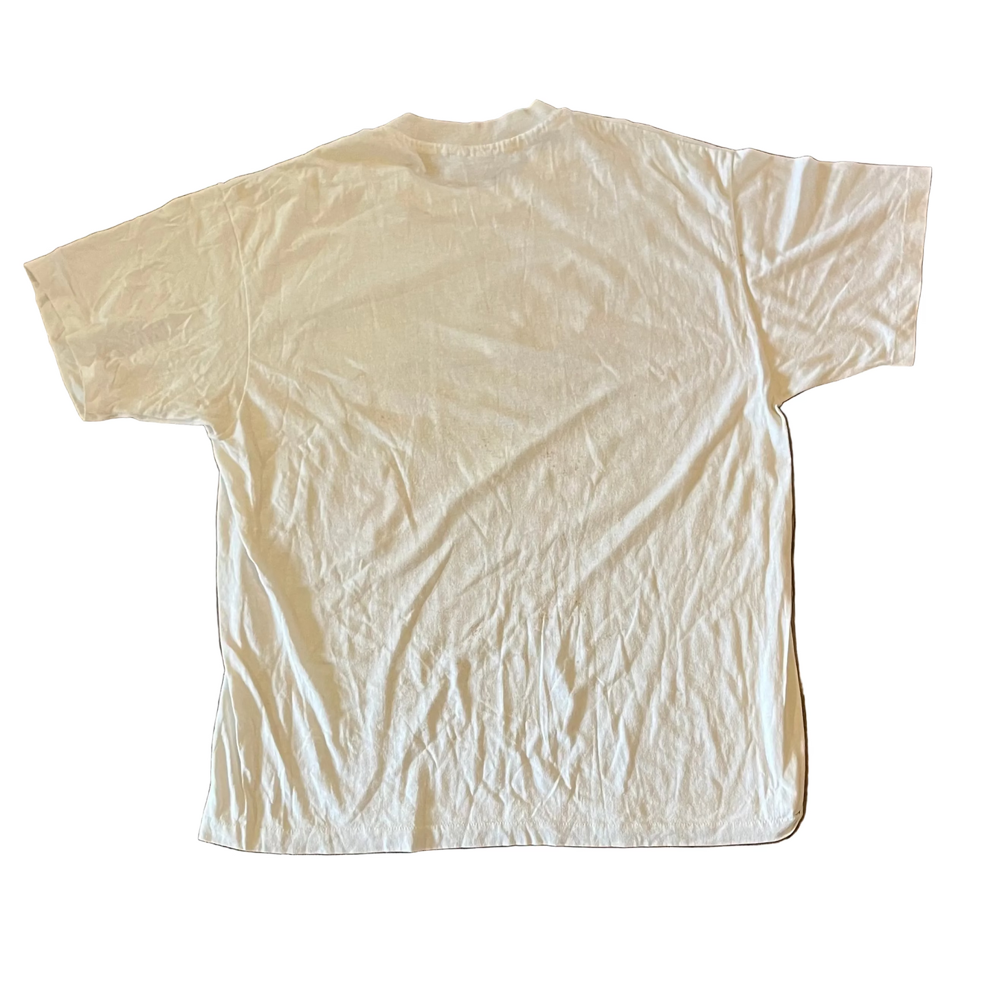 80/90’s Hanes Fifty Fifty Earth Now San Diego White Tshirt - Large - 23" x 29"