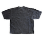 Grey Black Stone Wash Blank Tshirt - XLarge - 28" x 30.5"