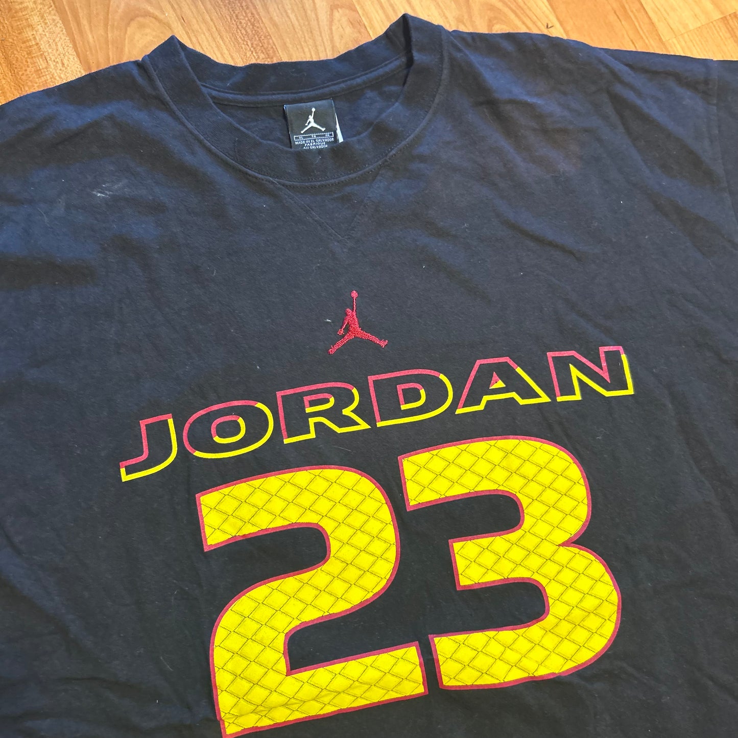 Nike Jordan Black Tshirt - XLarge - 24" x 32"