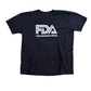 FDA Douchebags Cigars Black Tshirt - XLarge - 24" x 30"