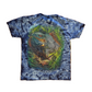 Caballo St Marten Blue Tie Dye Iguana Tshirt - Medium - 20.5" x 27"