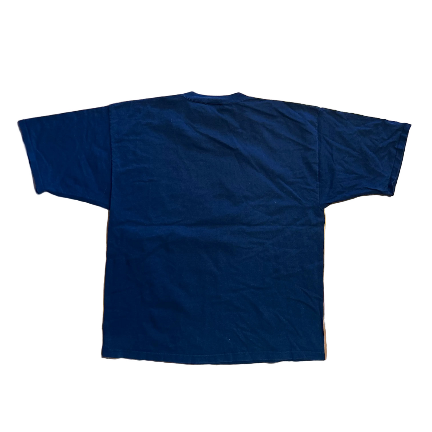 90's Crable Sportswear St Louis Cardinals MLB Division Champs Embroidered Navy Tshirt - XLarge - 24" x 30"