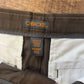 Cherokee Cotton Nano Tex Brown Khaki Dress Pants - 33" x 32"