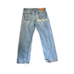 Levis 505 Distressed Denim Blue Jeans - 33" x 29.5"