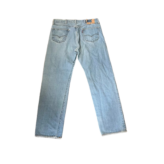 Levis 501 Denim Blue Jeans - 34" x 32"