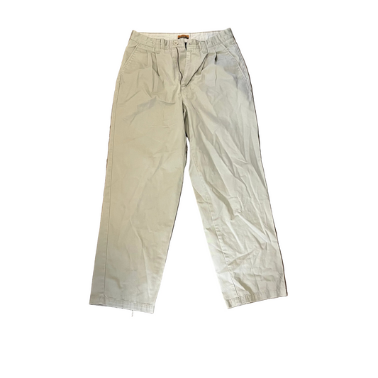 Cherokee Cotton Ultimate Khaki Tan Dress Pants - 32" x 28.5"