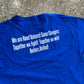 Live United Blue Tshirt - Large - 23" x 30"