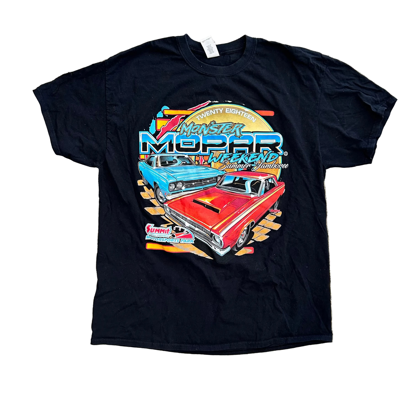 Monster Mopar Black Tshirt - Large - 22" x 30.5"
