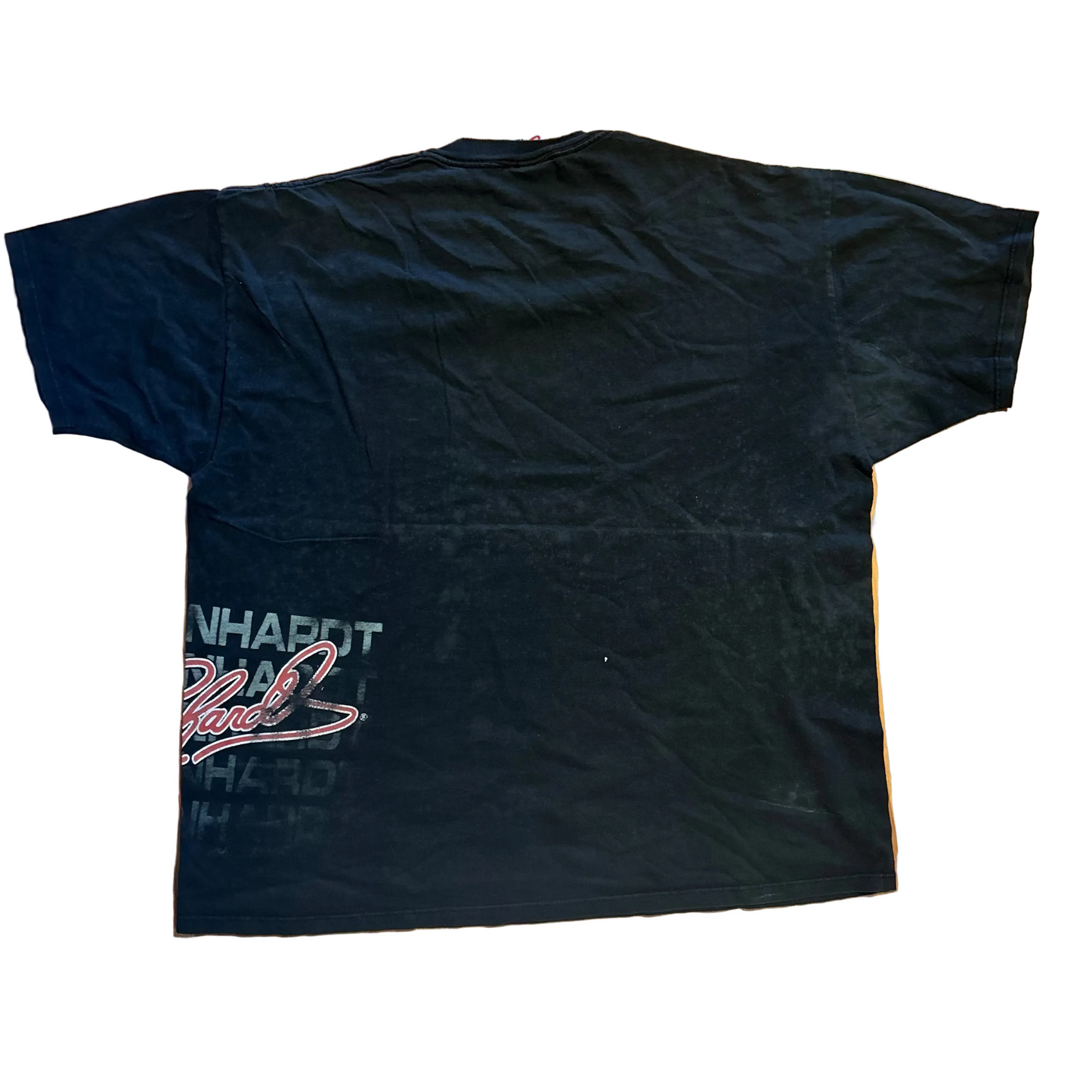 NASCAR Dale Earnhardt Racing Black Tshirt - XLarge - 26" x 30"