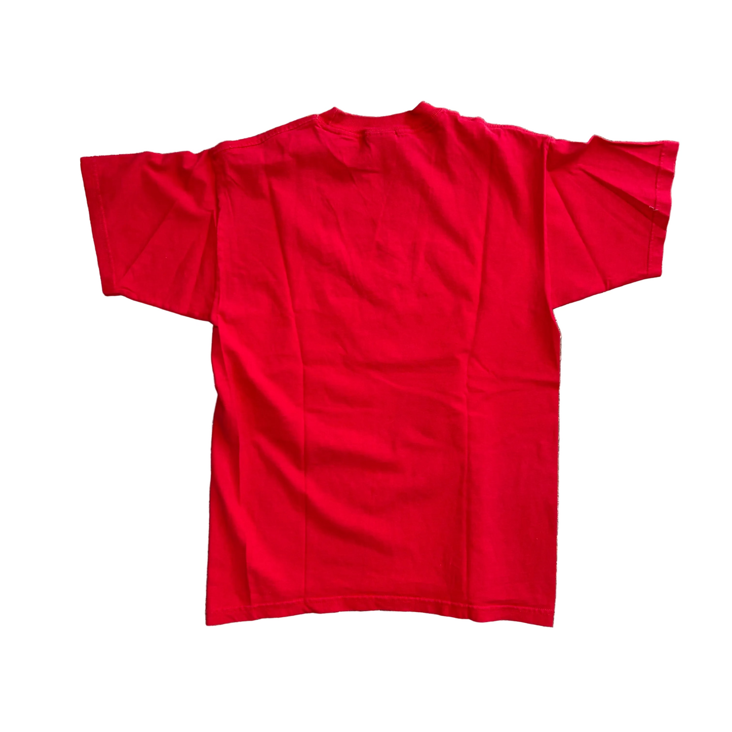 Texas Lone Star State Red Embroidered Tshirt - Small - 19" x 27"
