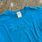 Tropicana Blue Embroidered Tshirt - Medium - 20" x 27"