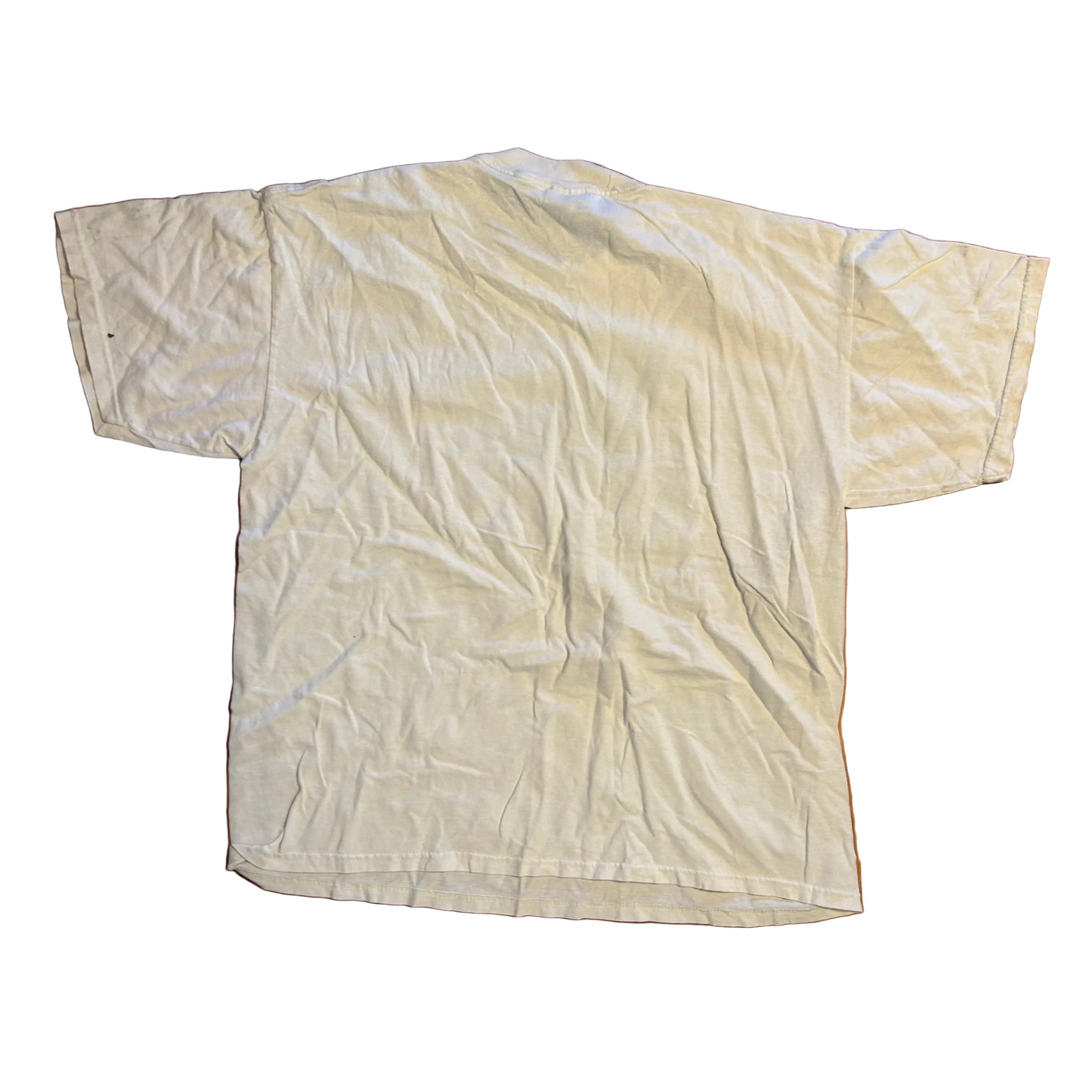 Gildan Boston Terrier White Tshirt - Large - 23" x 27"