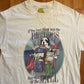 90's If You Can't Shop With The Big Dogs Stay Out The Mall White Tshirt - Small - 18.5" x 27"