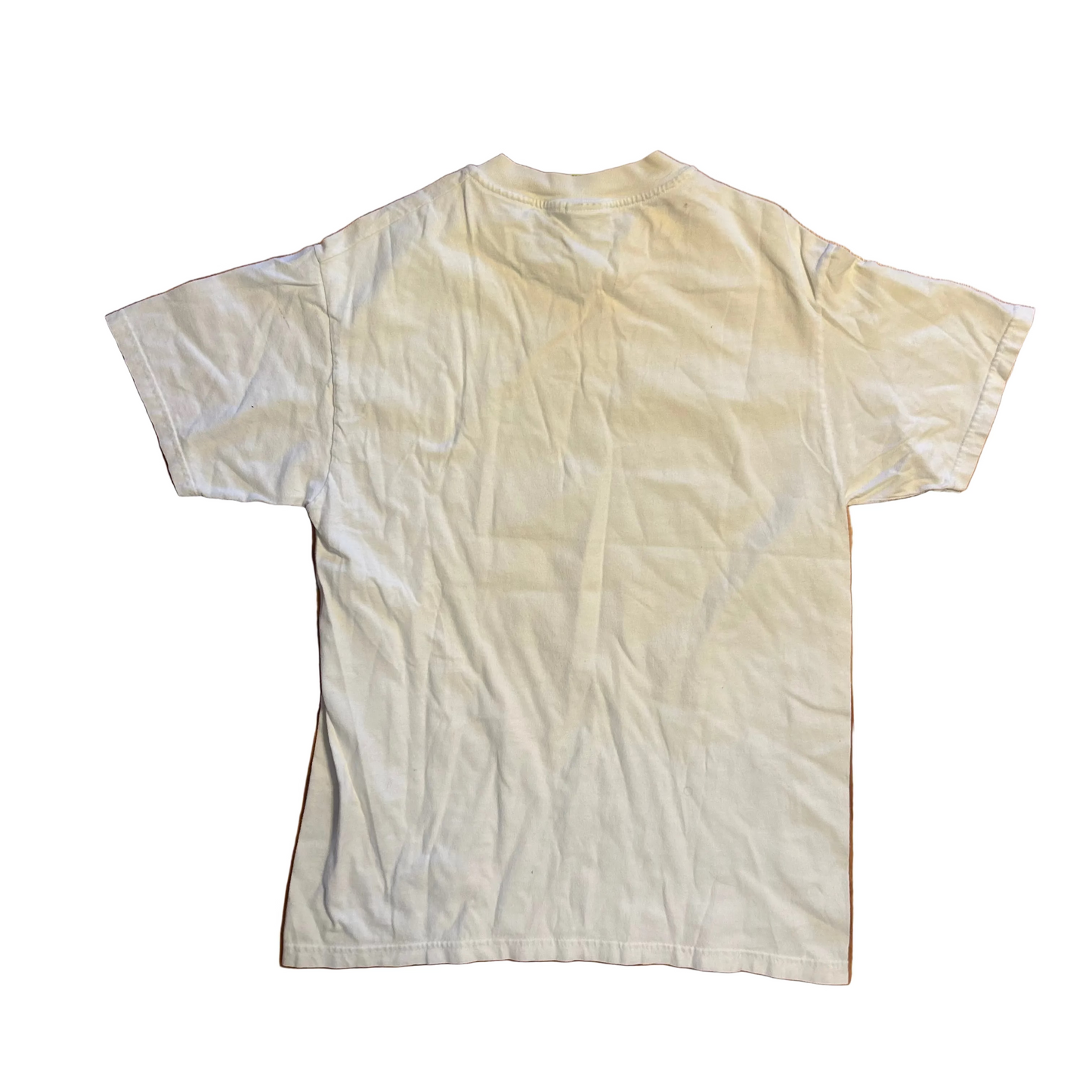 90's If You Can't Shop With The Big Dogs Stay Out The Mall White Tshirt - Small - 18.5" x 27"