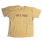 90's Anvil Authentic Pigment Soul Food 1997 TCF Music Yellow Cotton Tshirt - XLarge - 24" x 29"