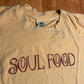 90's Anvil Authentic Pigment Soul Food 1997 TCF Music Yellow Cotton Tshirt - XLarge - 24" x 29"